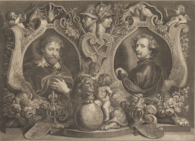 Paulus Pontius - Antonius Van Dyck Eques e Peter Paul Rubens Eques - Progetto Google Art da Paulus Pontius