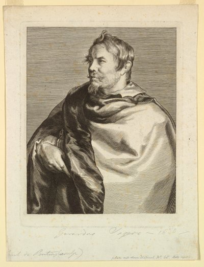 Ritratto di Gerard Seghers, dall