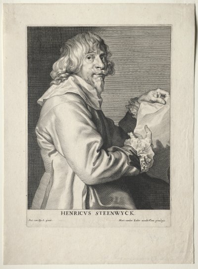 Ritratto di Henri van Steenwyck da Paulus Pontius
