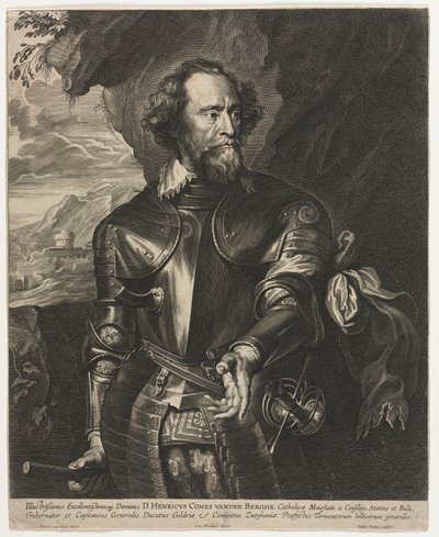 Ritratto di Henry, Conte van den Berghe da Paulus Pontius