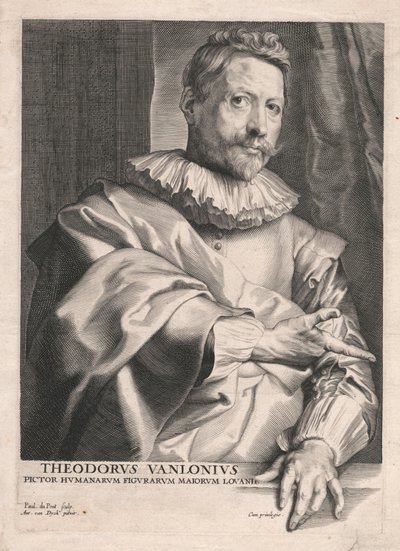 Theodorus van Lonius, pittore di figure umane maggiori a Lovanio da Paulus Pontius