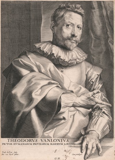 Theodorus van Lonius, Pictor Humanarum Figurarum Majorum Lovanii da Paulus Pontius