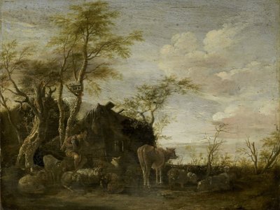 Capanna di un pastore da Paulus Potter