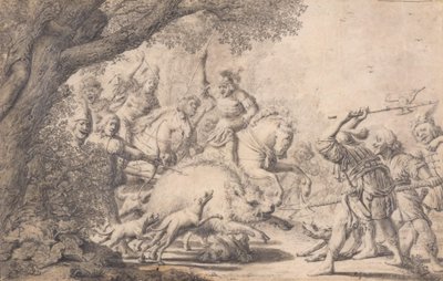 La caccia a un cinghiale da Paulus Potter