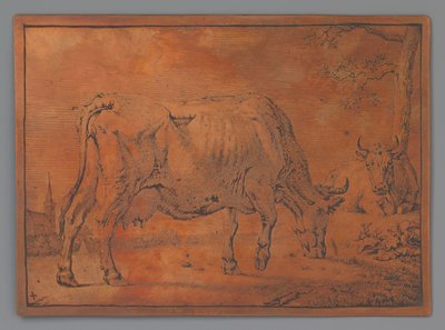 Mucca al pascolo da Paulus Potter