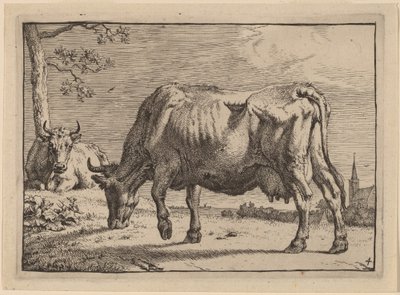 Mucca al pascolo da Paulus Potter