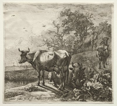 Il mandriano da Paulus Potter