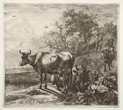 Il mandriano da Paulus Potter