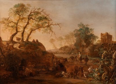 La fuga in Egitto da Paulus Potter