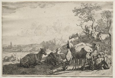 Il Pastore, 1644 da Paulus Potter