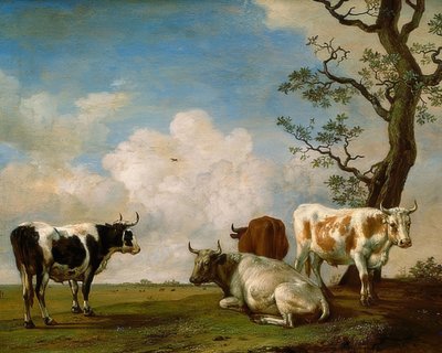 Quattro tori da Paulus Potter