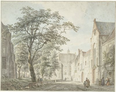 Veduta della città di Montfoort da Paulus van Liender