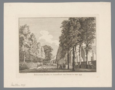 Veduta della Doelen ad Amersfoort da Paulus van Liender