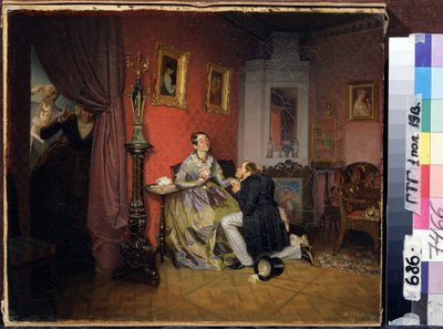 La giovane sposa complicata da Pavel Andreevich Fedotov