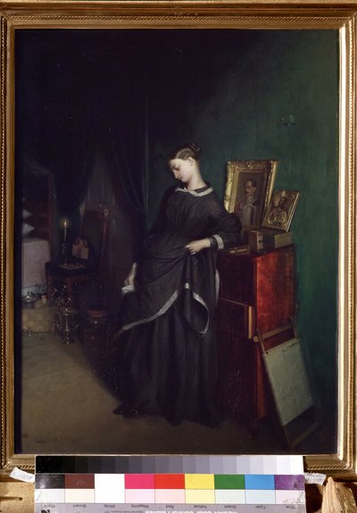 La giovane vedova da Pavel Andreevich Fedotov