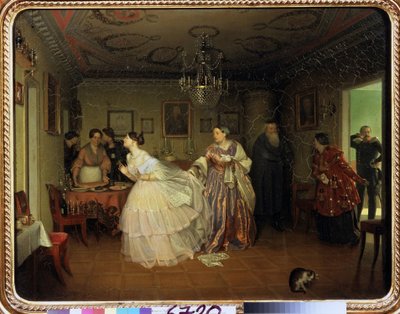Il fidanzamento del maggiore da Pavel Andreevich Fedotov