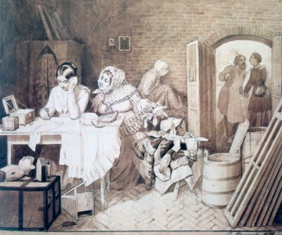Trappola per Topi, 1846 da Pavel Andreevich Fedotov