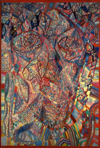 Una testa vivente, 1923 da Pavel Nikolayevich Filonov