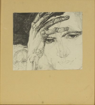 Autoritratto da Pavel Nikolayevich Filonov