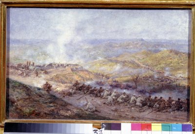 Una scena della guerra russo-turca (1876-1878) da Pavel Osipovich Kovalevsky