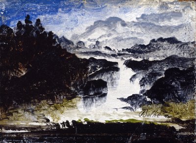 Una cascata da Peder Balke