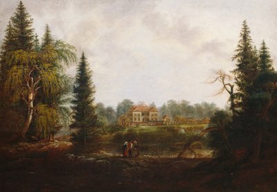 Edificio di Eidsvoll da Peder Balke