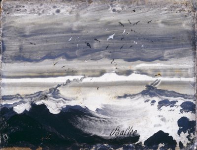 Mare in tempesta da Peder Balke
