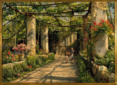 Pergola a Ravello da Peder Monsted