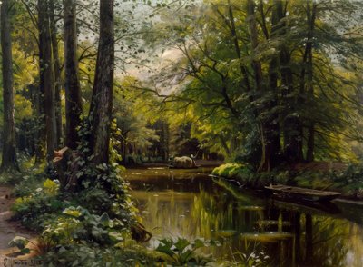 Estate nello Spreewald da Peder Monsted
