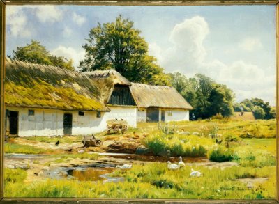 Giornata estiva alla fattoria da Peder Monsted