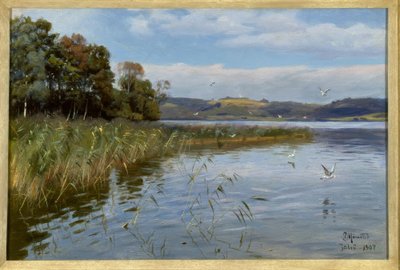 Giornata estiva al lago da Peder Monsted
