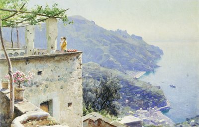 La Costa di Ravello da Peder Monsted