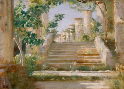 Loggia a Ravello da Peder Severin Kroyer