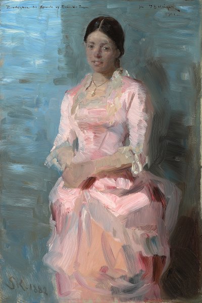 Ritratto di Frederikke Tuxen da Peder Severin Krøyer
