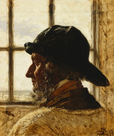 Il vecchio pescatore, 1873 da Peder Severin Krøyer