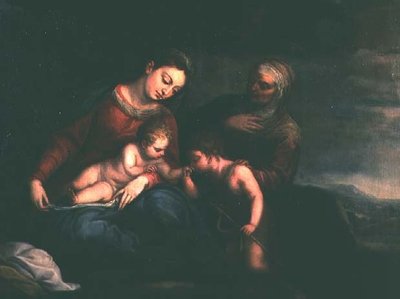 La Vergine e il Bambino con Sant