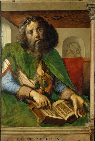 Ritratto di Platone (428-348 a.C.), filosofo dell