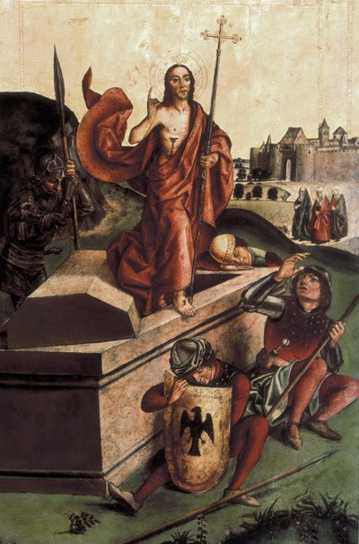 Resurrezione di Cristo. fine XV secolo da Pedro Berruguete
