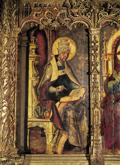 San Gregorio Magno da Pedro Berruguete