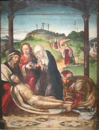 Il lamento su Cristo morto da Pedro Berruguete