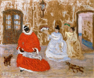 Raccomandazioni della casa alla regina schiava da Pedro Figari
