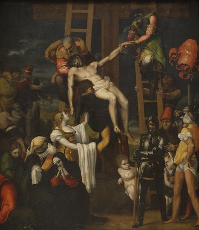 La discesa dalla croce, 1547 da Pedro Machuca