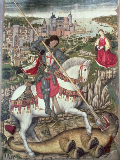 San Giorgio e il drago da Pedro Nisart