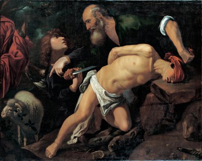 Il sacrificio di Isacco da Pedro Orrente