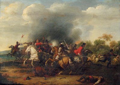 Uno Scontro di Cavalleria da Peeter Snayers