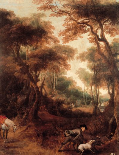 Re Filippo IV di Spagna (1605-1665) a caccia (dettaglio). Dipinto di Peter Snayers (1592-1667). 1621-1665. Madrid. Museo del Prado. da Peeter Snayers
