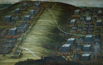 La battaglia di Weissemberg, 8 novembre da Peeter Snayers