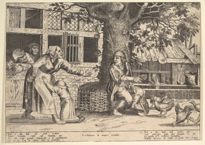 Il marito sottomesso da Peeter van der Borcht