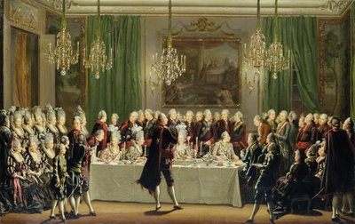 Palazzo di Stoccolma, vigilia di Capodanno 1779 da Pehr Hilleström