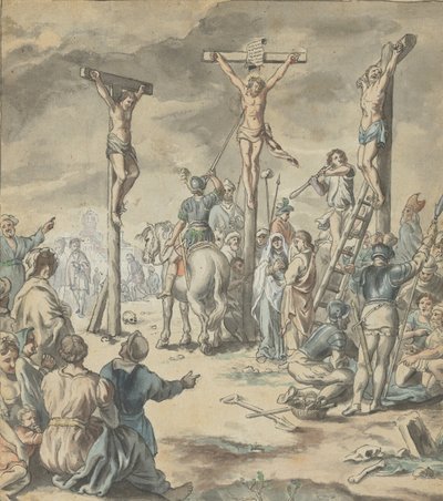 La crocifissione di Cristo, fine XVIII secolo da Pehr Hörberg